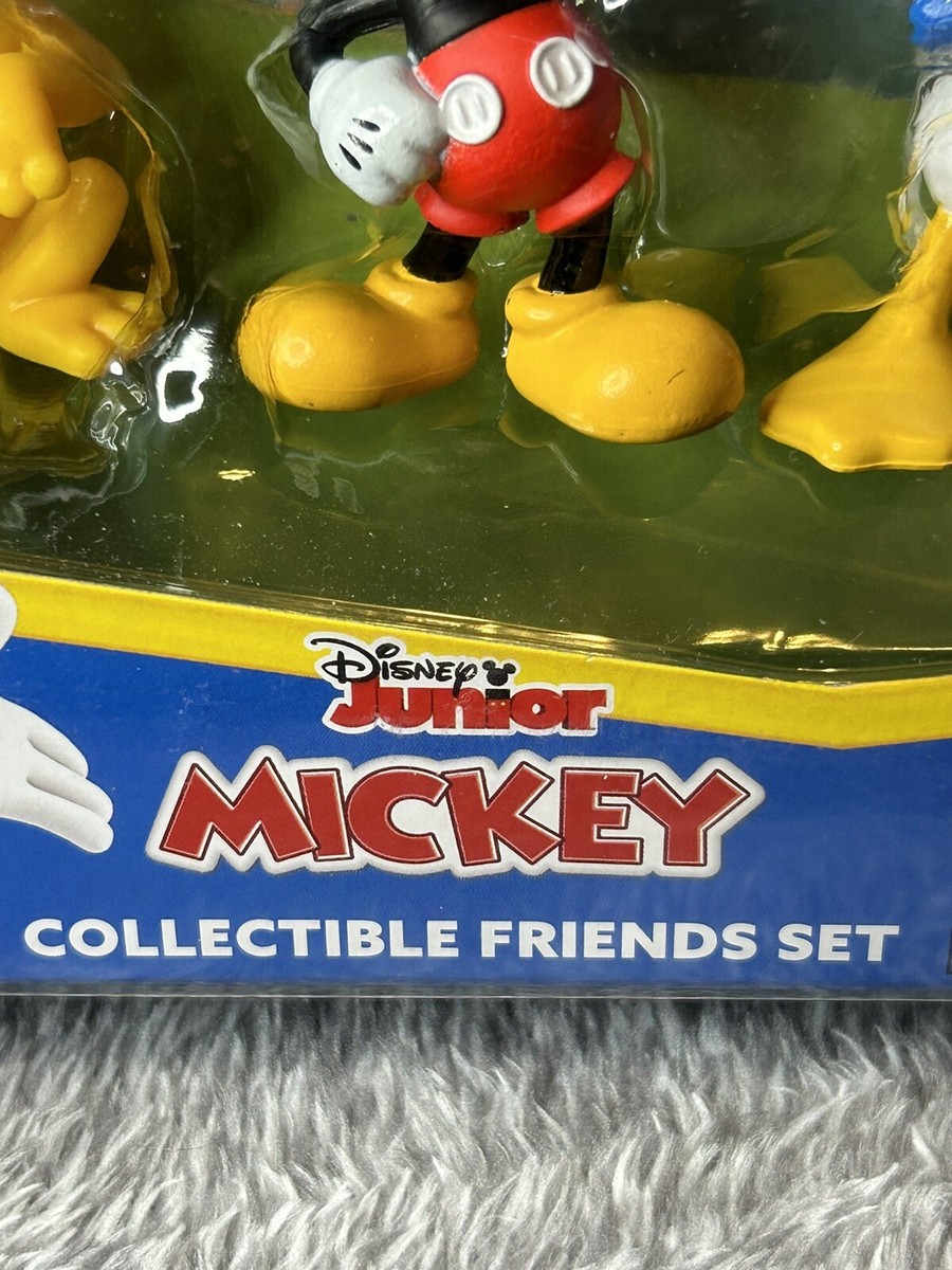 Disney Jr. Mickey Collectible Friends Set- 5 Pc. Figure Set. NEW