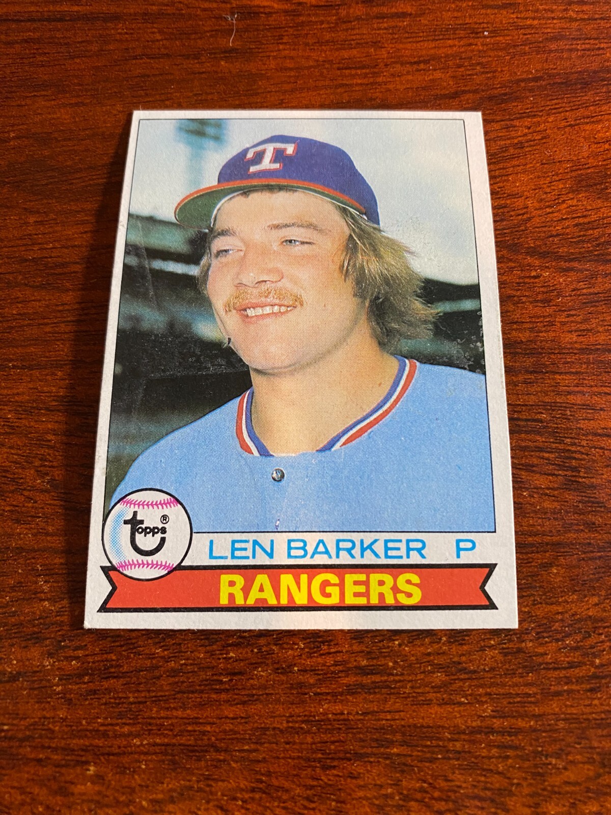 1979 Topps #94 Len Barker. NRMT