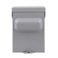 GE 30-Amp 120/240-Volt Fused AC Disconnect Gray TF30RCP