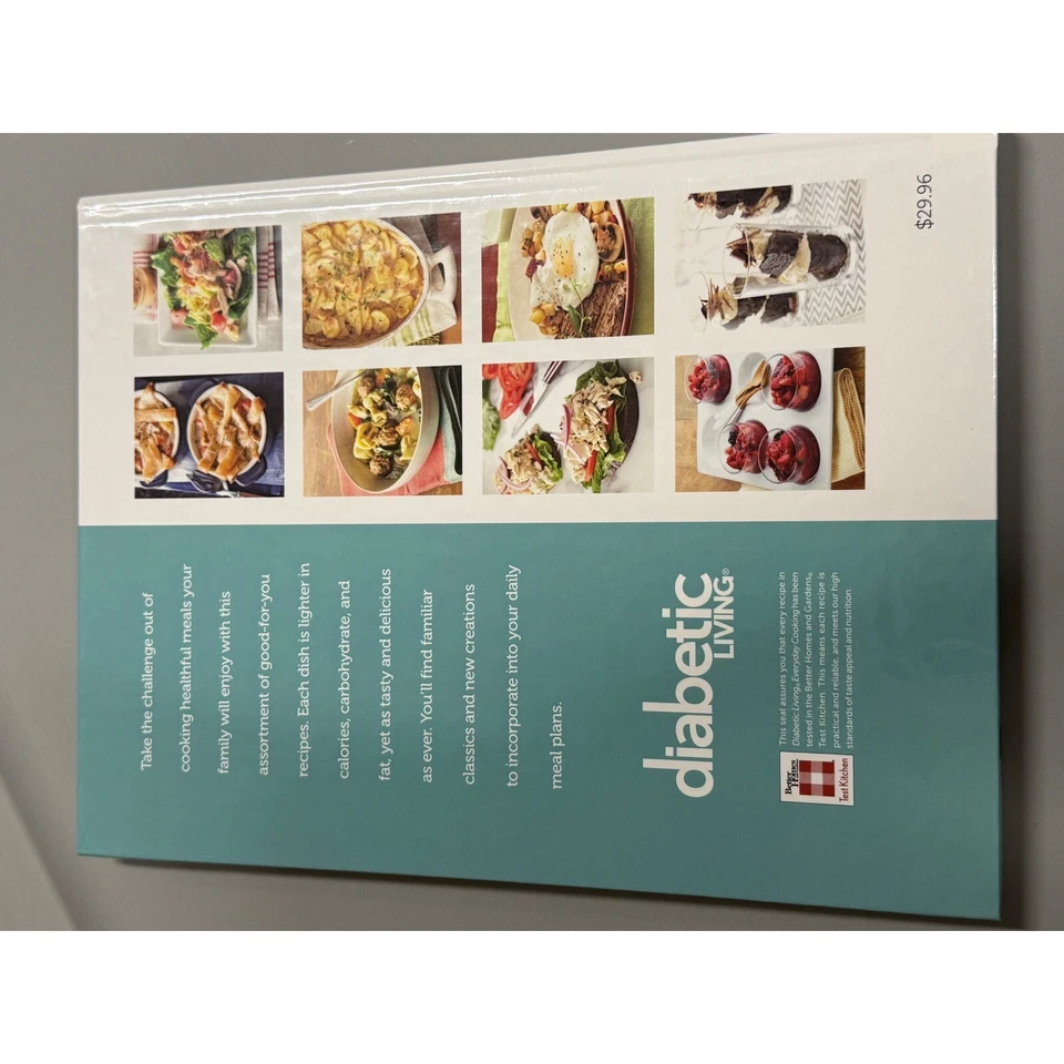 Diabetic Living Everyday Cooking Cookbook Healthy Recipes Guide Delicious - Image 3 of 3