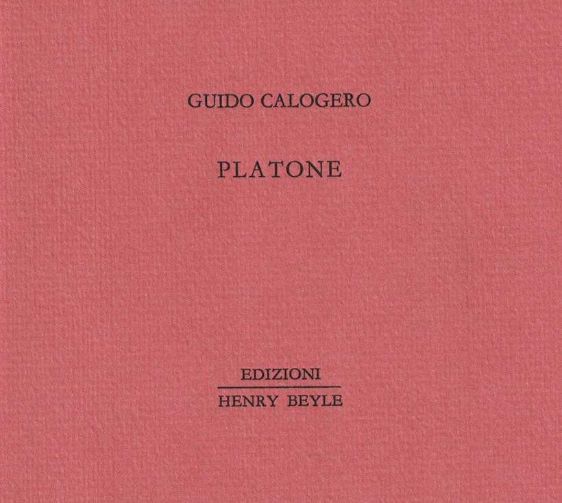 PLATONE - CALOGERO GUIDO 9788832094510