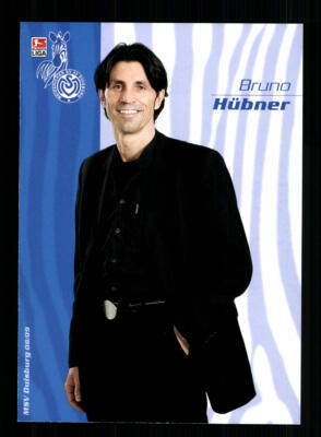 Bruno Hübner  Autogrammkarte MSV Duisburg 2008-09 Original Signiert