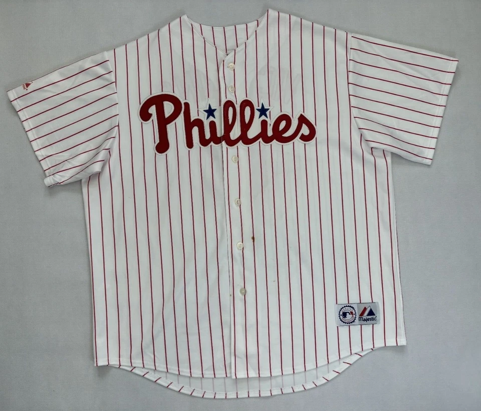 Shane Victorino Philadelphia Phillies Baseball Jersey Sz XXL MLB Majestic #8 OBO - Image 3 of 4