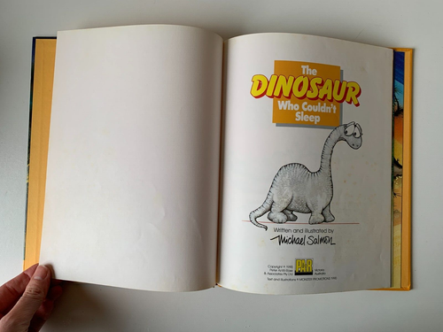 Michael Salmon The Dinosaur Who Wanted To Fly + 5 More, Hardcover, 1990 - Bild 12 von 24