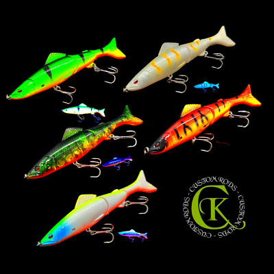 Hardbait 12cm uv Glider Swimbait Twitchbait Crankbait Wobbler Runner Kunstköder
