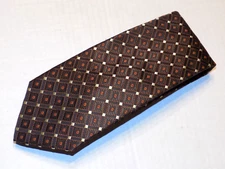 BERGAMO NEWYORK  [ MULTI-COLOR ] men's tie 100% Polyester Made in  China