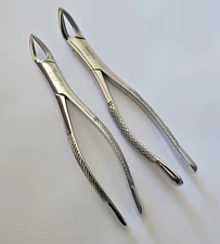 Dental Extracting Forceps 150 & 151 Surgical Extraction Tools Set German Grade
