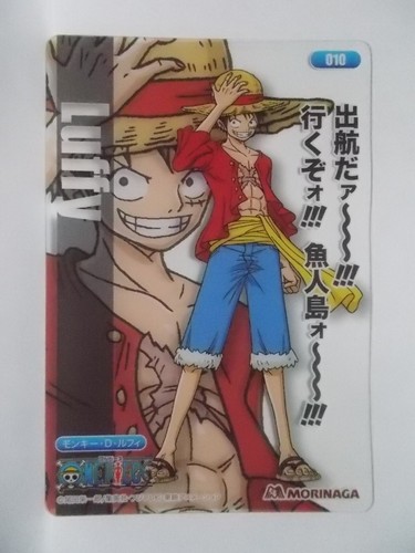 One Piece Morinaga Wafer Choco Card X Dragon Ball Jump 40th Anniversary - Picture 70 of 84