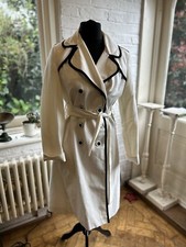 Ladies White Linen Coat By Autograph Marks And Spencer’s Size 10