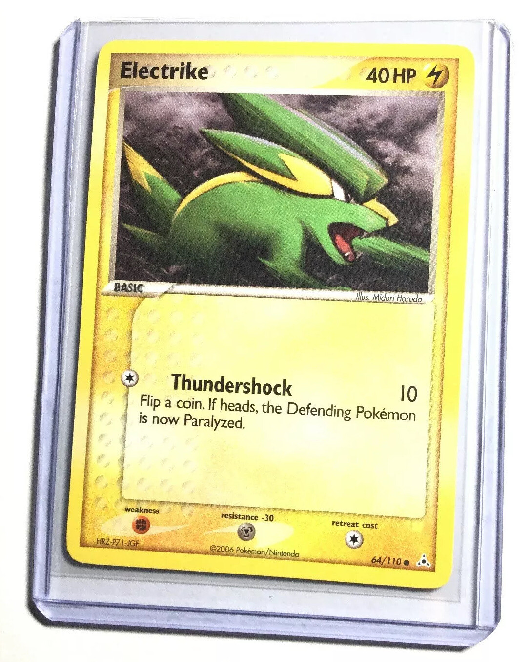 ELECTRIKE - 64/110 - EX Holon Phantoms - Common - Pokemon Card - NM