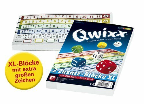 NSV - QWIXX DAS SPIEL - DUELL - XL - ERWEITERUNGEN - KARTEN WÜRFEL # NEU OVP - Bild 8 von 14