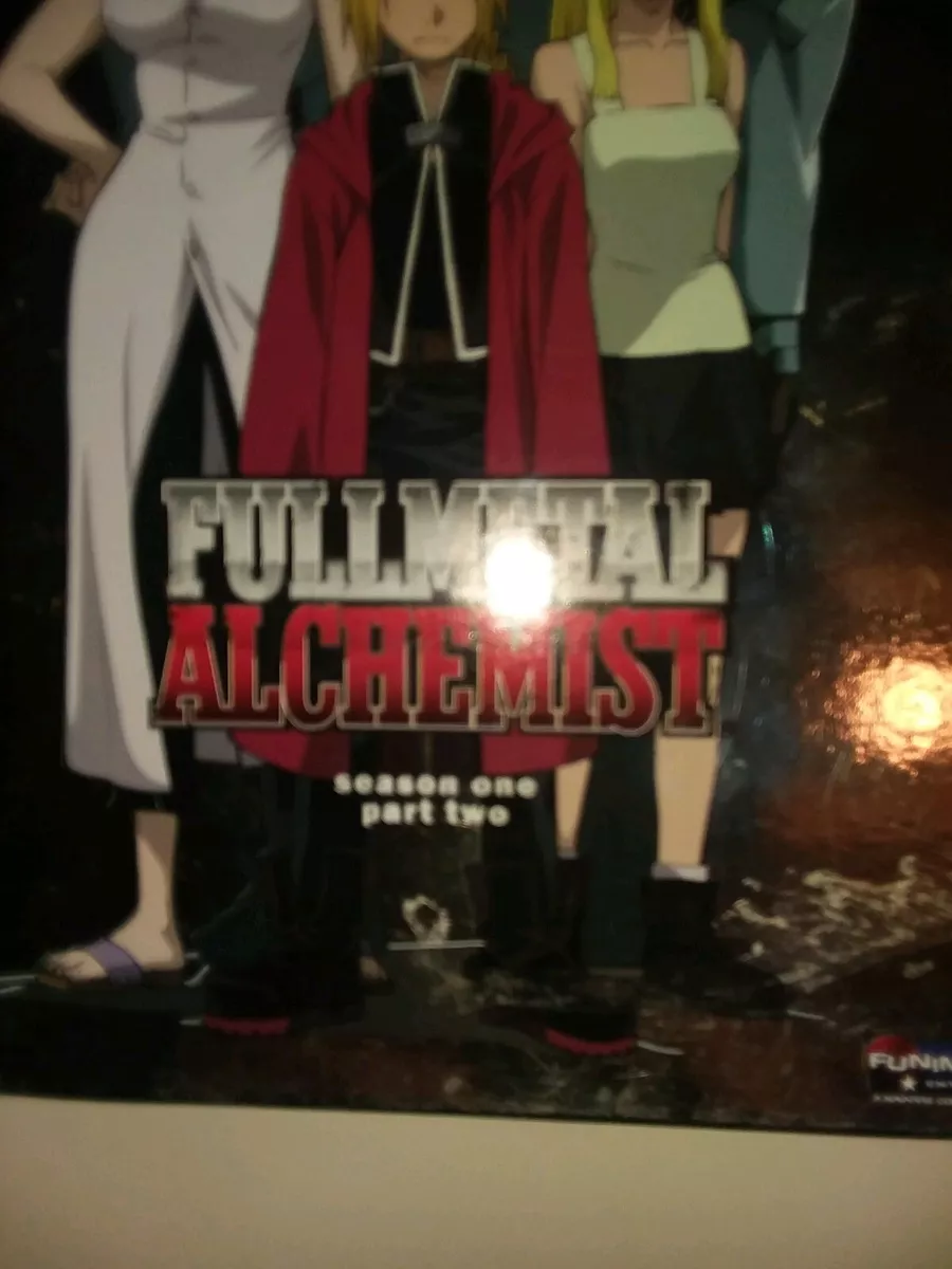 Full Metal Alchemist Brotherhood Anime Complete Collection Parts 1,2,3,4,5  OOP