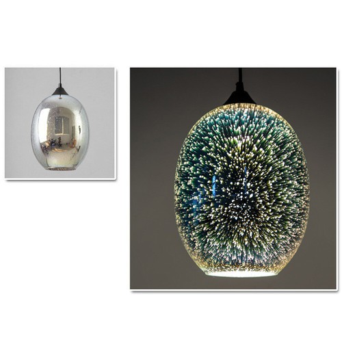 Modern 3D Glas LED Kronleuchter Deckenleuchte Pendelleuchte Feuerwerk H?ngelampe - Bild 4 von 13