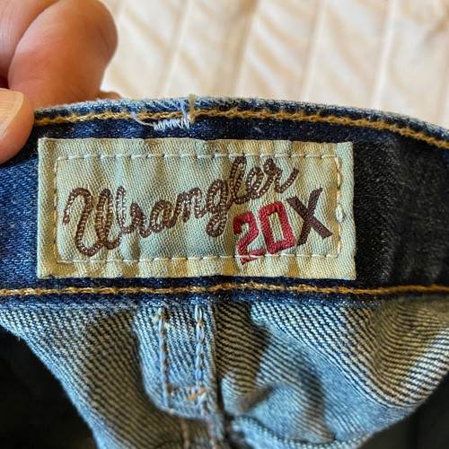 Wrangler 20X Jeans Mens 31x34 Medium Wash Style 01 Competition Straight Leg - Picture 8 of 14