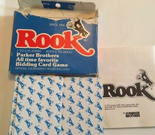Lot Of 4 Vintage Card Games- 1978 Rook, 1979 UNO, 2002 McDonald  s Match Game