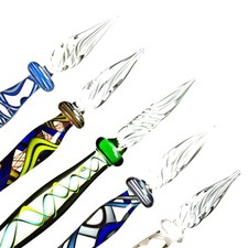 Rohrer & Klingner | Glasschreiber | Schreibfeder aus Glas | Farbe wählbar