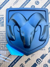 2014-18 DODGE RAM TAILGATE MATTE BLACK RAM HEAD EMBLEM