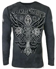 Xtreme Couture by AFFLICTION BRONZE ARMS Men's THERMAL