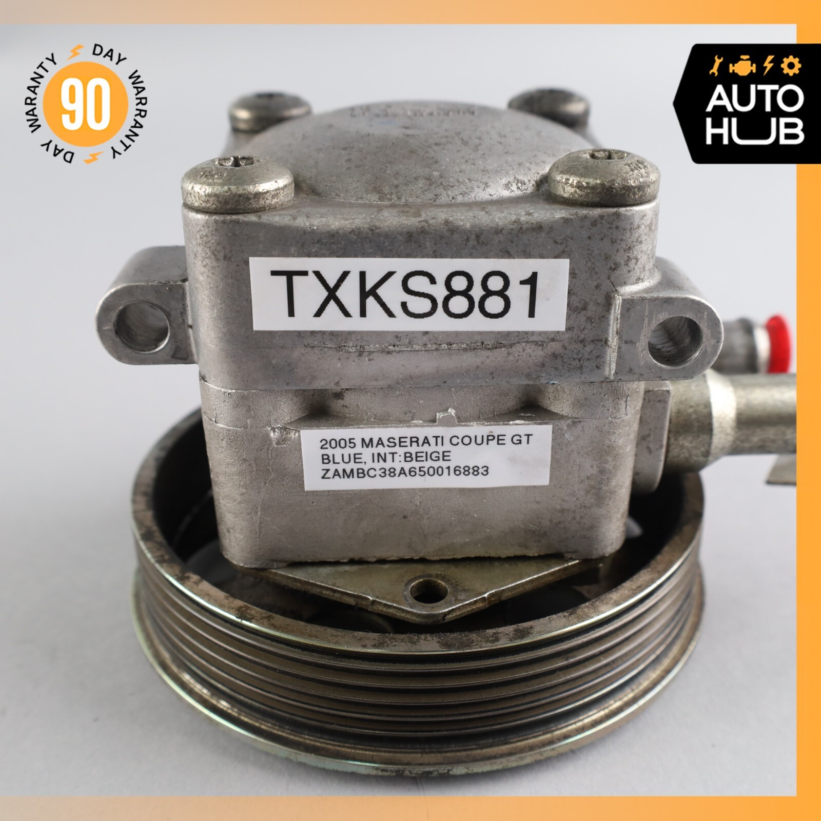 02-07 Maserati M138 Coupe Spyder 4200 GT CC Power Steering Pump 187920 OEM 67k