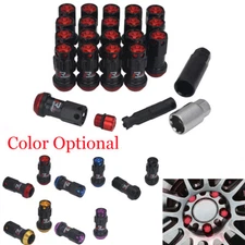 M12X1.50mm Max Guard Racing Composite Closed End Heavy Duty Wheel Lug Nuts 20Pcs