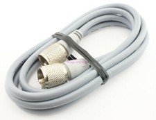 6ft RG-8X PL-259 to PL-259 Coax Jumper Cable Ham Radio CB 2-Way