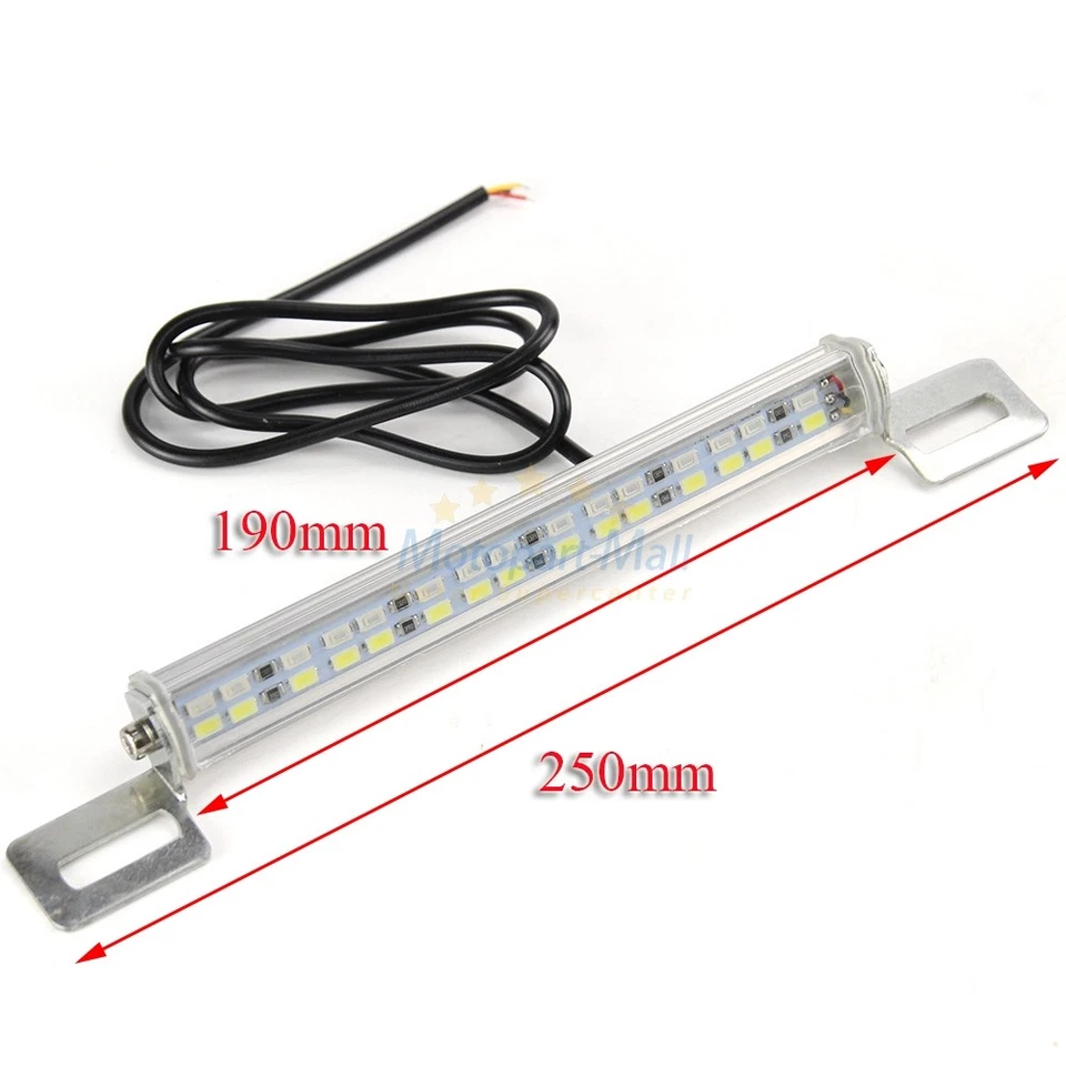 White/Red 30 SMD LED Car License Plate Backup Reverse Brake Light Lamp Universal - Imagem 2 de 4
