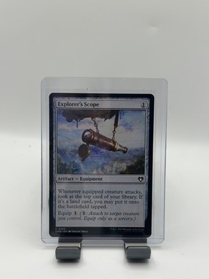 MTG, Explorer's Scope FOIL $3 ORDER MIN 380 CMM: Commander Masters 