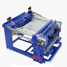 Curved Screen Printing Machine Manual Round Bottle Screen Printing Table ⭐