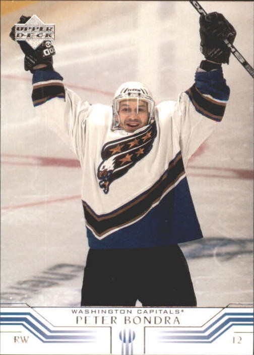 2001-02 Upper Deck #173 Peter Bondra - HKY