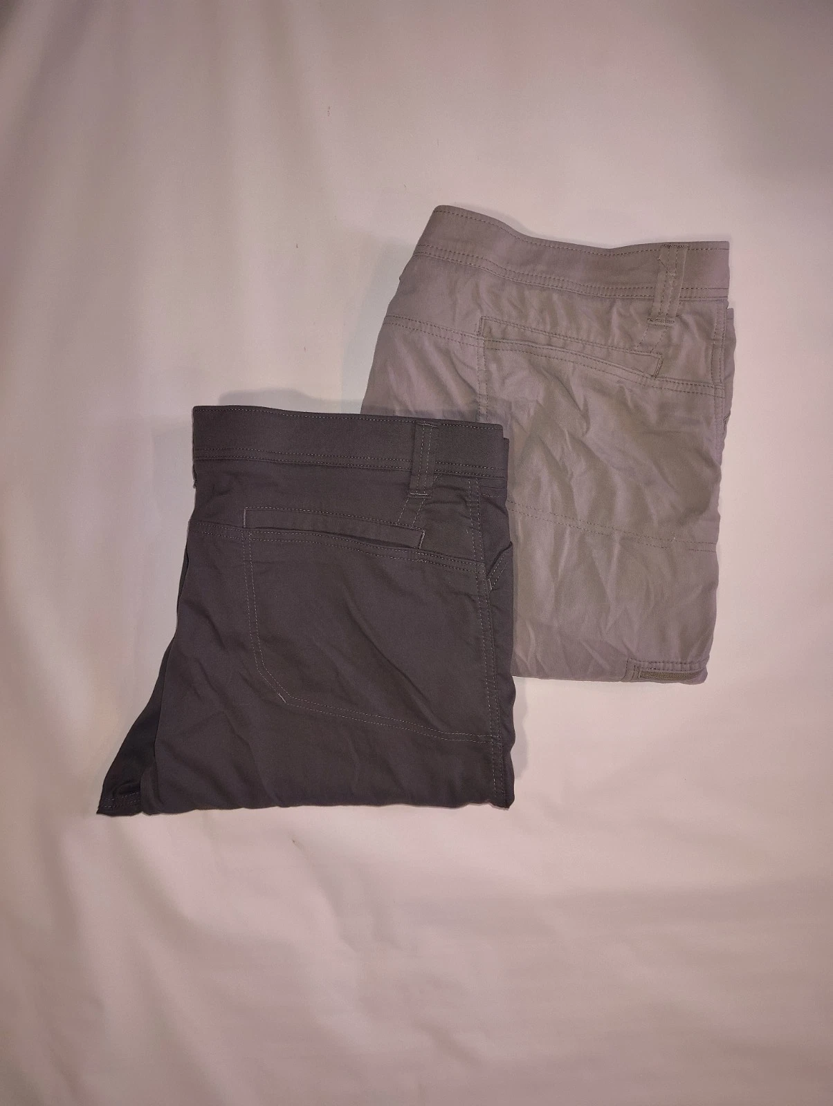Wrangler Outdoor All Terrain Cargo Pants Sz 42x30 Hiking Performance UPF 50 Pair