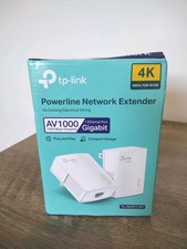 TP-Link AV1000 Gigabit Powerline Extender TL-PA7017 AV2 Starter Kit White