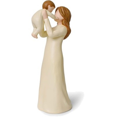 Mutter-Kind Figur Geschenk Baby Geburt Muttertag Geschenk Geburtstagsdeko