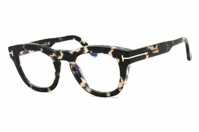 TOM FORD TF5873-005-49 Eyeglasses Frame Size 49mm 24mm 140mm BLACK Men 88921441