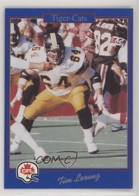 1991 Jogo CFL Tim Lorenz #96 0w6