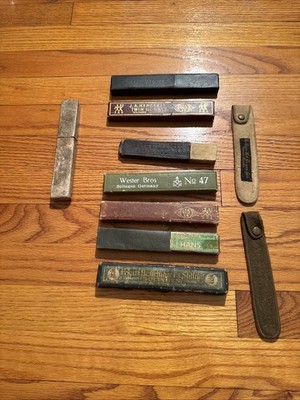 Vintage Empty Straight Razor Boxes Lot Of 10 Wester, Twin Works, Keen Kutter 