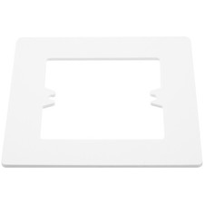 Double Socket Surround Plate Access Hole Cover White Outlet Plates