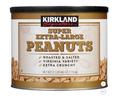 Kirkland Signature Super Extra-Large Peanuts, 2.5 lbs
