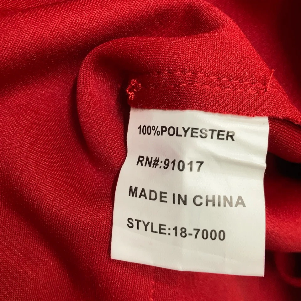 Solitaire, Mantel, Damen, Größe: M, Rot, Polyester, Einfarbig -ZOf - Bild 4 von 4