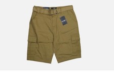 Blu Rock New York 10" Inseam Cargo Pocket W/Belt Men's Shorts 30