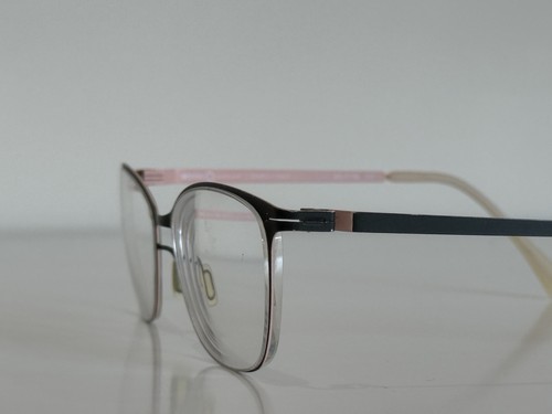 Etnia Barcelona ESSEN Half Rim Gunmetal Pink Eyeglasses Frame 53-16-136 - Picture 8 of 14