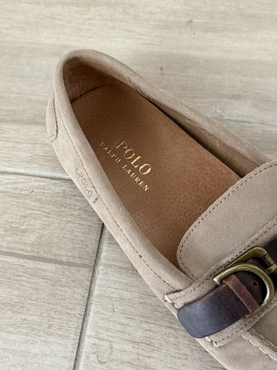 Polo Ralph Lauren Kennith Slip-on Loafer Suede Leather Preppy Size 11.5D Ralph Lauren Canvas Loafer Casual Shoes for Men for sale | eBay main image 2