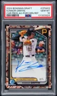 2024 BOWMAN DRAFT CHROME PROSPECT AUTO #CPAKG KONNOR GRIFFIN 4/5 PSA 10