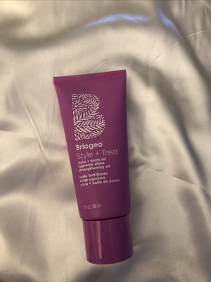 Briogeo Style + Treat Yuzu Plum Supreme Shine Strengthening Oil Sealed 88ml NEW