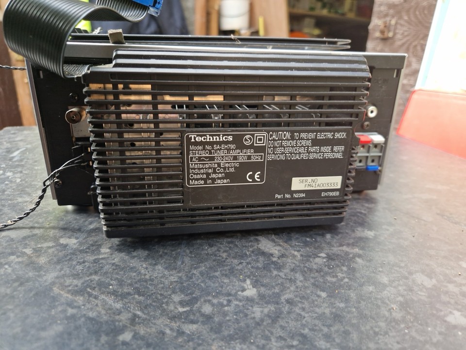 Technics Stereo Amplifier SA-EH790 Stack system HiFi Unit | eBay UK