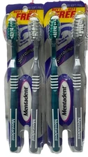 4 mentadent #93 soft/full toothbrushes scuffed packaging 