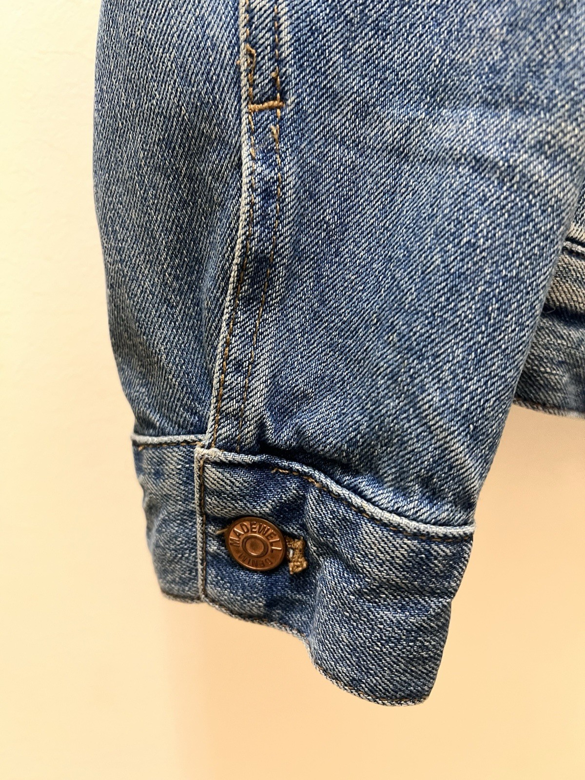 Madewell - Women's Denim Jacket Blue Classic Butt… - image 5