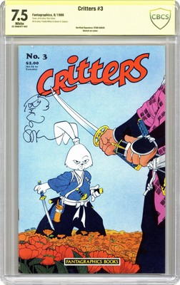 Critters #3 CBCS 7.5 SS Sakai 1986 22-39AA4F7-002