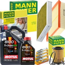 MANN INSPEKTIONSPAKET+MOTUL 5W-30 MOTORÖL passend für MERCEDES W176 246 180-200 MANN INSPEKTIONSPAKET+MOTUL 5W-30 MOTORÖL passend für MERCEDES W176 246 180-200