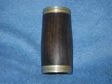 VINTAGE Bb SOPRANO CLARINET BARREL - GRENADILLA WOOD, NO CRACKS - 66mm