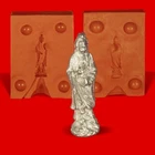 Tin Mould Buddhist Monk - Silicone Mold Heat Resistant Approx 10g Rinzinn